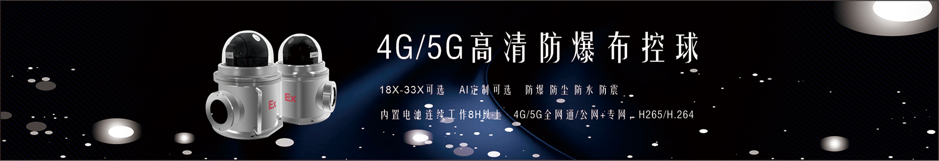防爆布控球